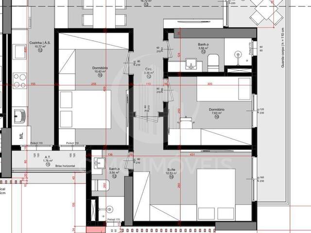 #1527 - Apartamento para Venda em Itajaí - SC - 2