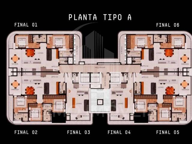 #1528 - Apartamento para Venda em Itajaí - SC - 2