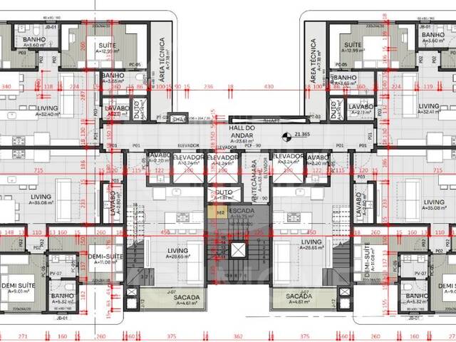 #1528 - Apartamento para Venda em Itajaí - SC - 3